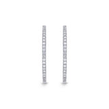 CHHO125_00 Hoops & Huggies Diamond Hoops