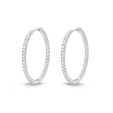 CHHO125_00 Hoops & Huggies Diamond Hoops