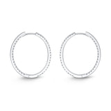 CHHO125_00 Hoops & Huggies Diamond Hoops
