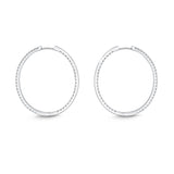 CHHO126_00 Hoops & Huggies Diamond Hoops