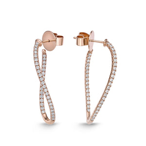 CHHO211_00 Hoops & Huggies Diamond Hoops