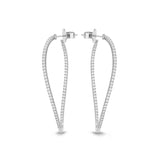CHHO213_00 Hoops & Huggies Diamond Hoops