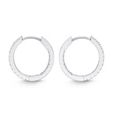 CHHO218_00 Hoops & Huggies Diamond Hoops