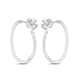 CHHO240_00 Hoops & Huggies Diamond Hoops