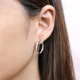CHHO260_00 Hoops & Huggies Diamond Hoops