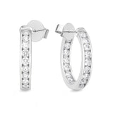 CHHO262_00 Hoops & Huggies Diamond Hoops