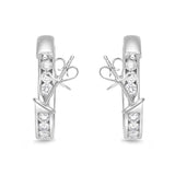 CHHO262_00 Hoops & Huggies Diamond Hoops