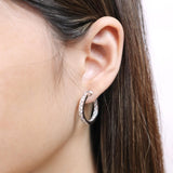 CHHO262_00 Hoops & Huggies Diamond Hoops
