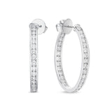 CHHO267_00 Hoops & Huggies Diamond Hoops