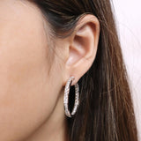 CHHO267_00 Hoops & Huggies Diamond Hoops