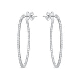 CHHO289_00 Hoops & Huggies Diamond Hoops
