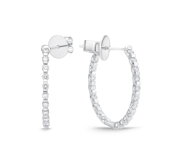 CHHO308_00 Hoops & Huggies Diamond Hoops
