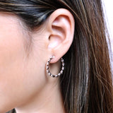 CHHO311_00 Hoops & Huggies Diamond Hoops