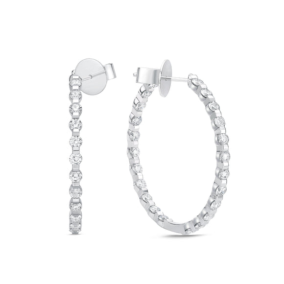CHHO315_00 Hoops & Huggies Diamond Hoops