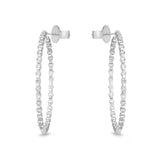 CHHO319_00 Hoops & Huggies Diamond Hoops