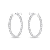CHHO338_00 Hoops & Huggies Diamond Hoops