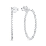 CHHO459_00 Hoops & Huggies Diamond Hoops