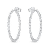 CHHO460_00 Hoops & Huggies Diamond Hoops