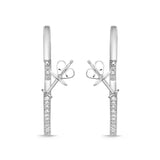 CHHO473_00 Hoops & Huggies Diamond Hoops