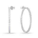 CHHO486_00 Hoops & Huggies Diamond Hoops