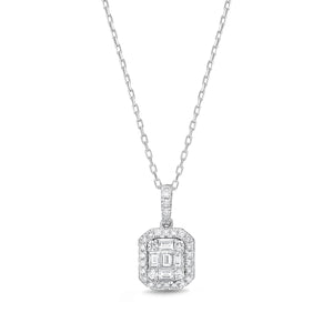 CNGA702_00 Geo Arts Diamond Classic Necklace