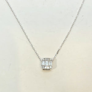 CNGA703_00 Geo Arts Diamond Classic Necklace