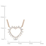 CNUB204_00 U-Basket Diamond Classic Necklace