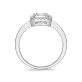 CRGA701_00 Geo Arts Diamond Illusion-setting Ring