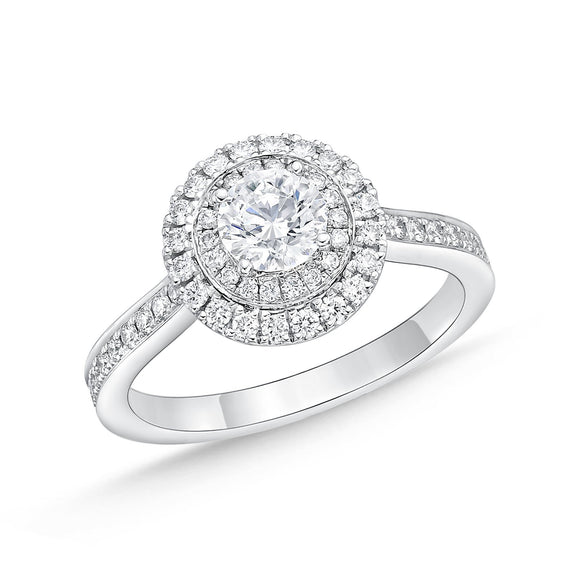 CRHA*23_00 Halo Engagement Ring