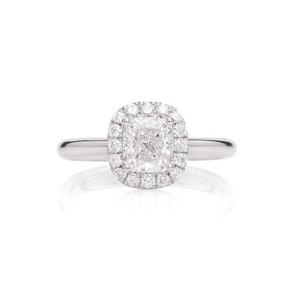 CRHA*24_00 Halo Engagement Ring