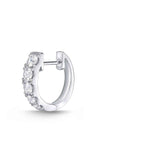 CXHO101_00 Hoops & Huggies Diamond Hoops Single Earring