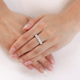 ERGA208_00 Geo Arts Diamond Band Ring