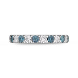 EROD296_LD Odessa Diamond Alternating Band Ring