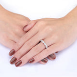 ERPP124_00 Precious Prong Diamond Band Ring