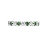 ERPT149_GD Petite Prong Diamond Band Ring
