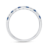 ERPT174_SB Petite Prong Sapphire Alternating Band Ring