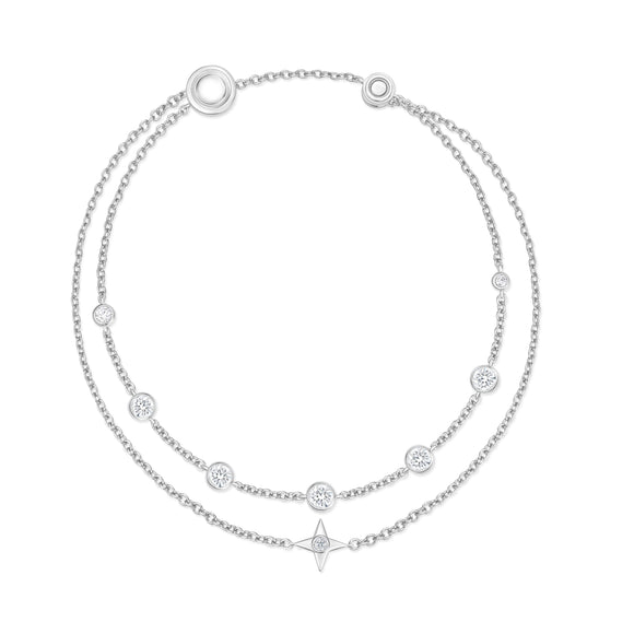 FBZY159_00 Dazzling by the Yard Diamond Classic Bracelet