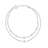FBZY159_00 Dazzling by the Yard Diamond Classic Bracelet