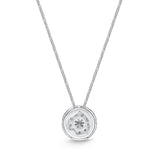 FCBQ103_00 Diamond Bouquets Fashion Necklace