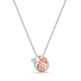 FCBQ202_00 Diamond Bouquets Fashion Necklace
