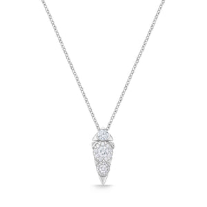 FCBQ207_00 Diamond Bouquets Fashion Necklace