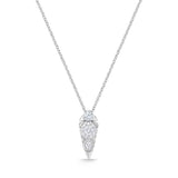 FCBQ207_00 Diamond Bouquets Fashion Necklace