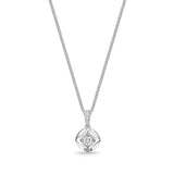 FCFD405_00 My First Diamond Illusion-setting Necklace