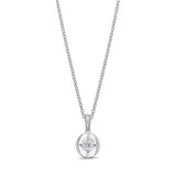 FCFD407_00 My First Diamond Illusion-setting Necklace