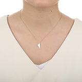 FCLC167_00 L Collection Diamond Fashion Necklace