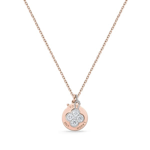 FCLC416_00 L Collection Diamond Fashion Necklace