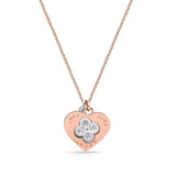 FCLC417_00 L Collection Diamond Fashion Necklace