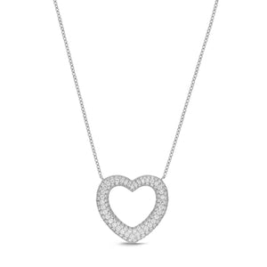 FCPV101_00 Pave Diamond Classic Necklace
