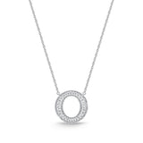 FCPV103_00 Pave Diamond Classic Necklace