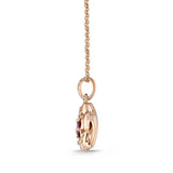 FCVL101_RU Valley of Light Ruby Illusion-setting Necklace